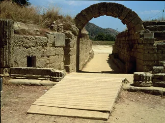 Eingang zum Stadion